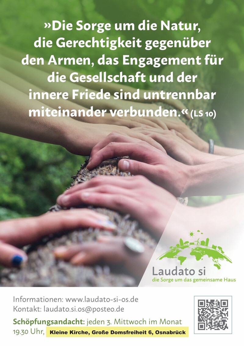 Plakat Schöpfungsandacht