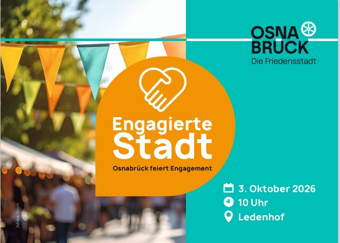 Postkarte Engagierte Stadt